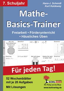 Mathematik Kopiervorlagen vom Kohl Verlag- Mathe Unterrichtsmaterialien für einen guten und abwechslungsreichen Mathematikunterricht