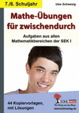 Mathe Unterrichtsmaterial. Sekundarstufe